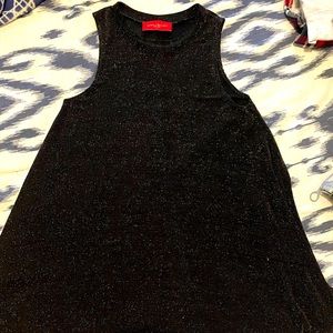 AKIRA black and gold dress